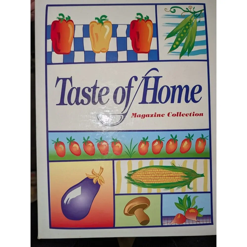 VTG Taste of Home Magazine Collection Binder w Wire holders 12